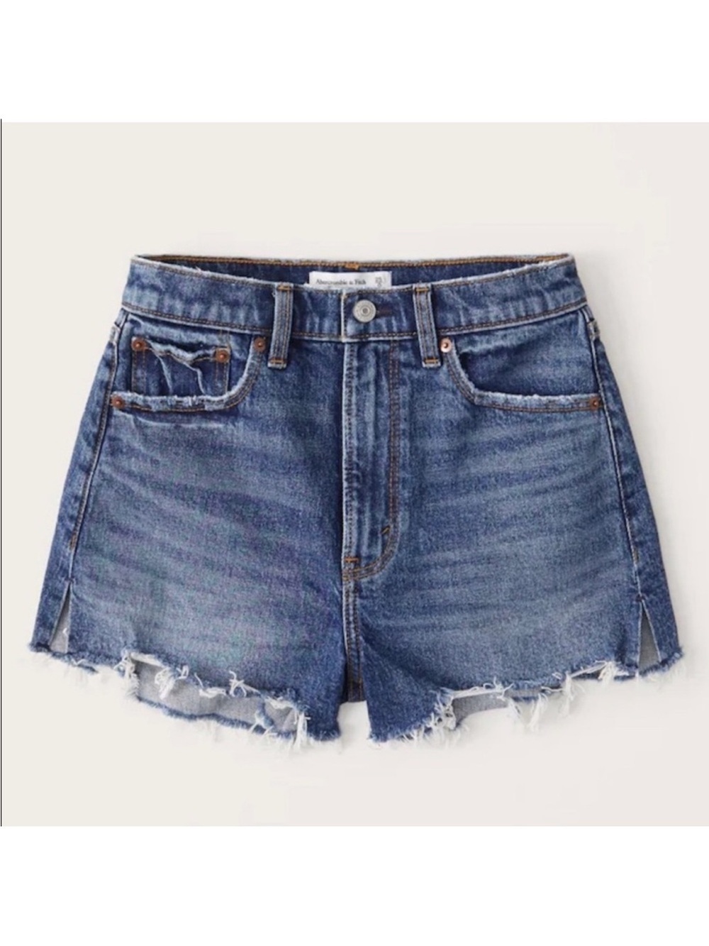 Abercrombie Annie High Rise Jean Shorts